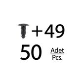 ALPHA AUTO PART Ford, Fits, Lincoln, Buick için Tampon ve Bagaj Döşeme Klipsi-50li