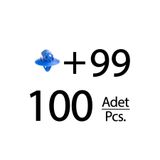 ALPHA AUTO PART İveco, Opel, Renault için Tampon Uç Klipsi- 100 Adet