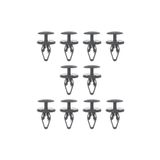 ALPHA AUTO PART Opel, Ford, Land Rover için Davlumbaz, Panjur Klipsi-10'lu