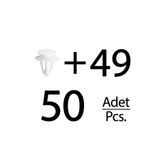 ALPHA AUTO PART Opel için Döşeme Klipsi- 50 Adet