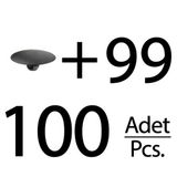 Alpha Auto Part Opel için Kaput İzalatör Klips- 100'lü