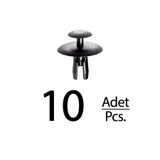 ALPHA AUTO PART Peugeot Citroen Fiat için Davlumbaz Klips - 10 Adet