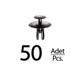 ALPHA AUTO PART Peugeot Citroen Fiat için Davlumbaz Klips - 50 Adet