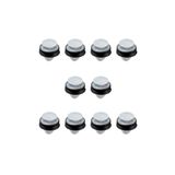 ALPHA AUTO PART Peugeot, Citroen, Renault, Fiat, Lancia, DS için Döşeme Klipsi- 10'lu