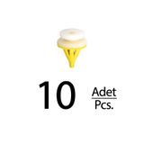 ALPHA AUTO PART Renault için Döşeme Klips- 10 Adet