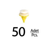 ALPHA AUTO PART Renault için Döşeme Klips- 50 Adet