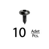 ALPHA AUTO PART Renault Peugeot Citroen Skoda Fiat Seat için Torx (Tork) Vida Klips - 10 Adet