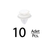 ALPHA AUTO PART Renault, Peugeot, Mini, Audi, Seat için Kapı Döşeme Klips- 10 Adet