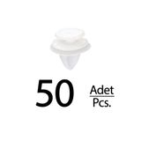 ALPHA AUTO PART Renault, Peugeot, Mini, Audi, Seat için Kapı Döşeme Klips- 50 Adet