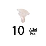 ALPHA AUTO PART Subaru Mitsubishi Honda için Toz Fitil Klipsi -10 Adet