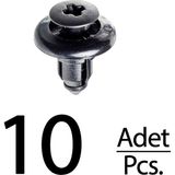 Alpha Auto Part Toyota Avalon Camry Celica Solara Için Bagaj Klips - 10 Adet - 0 - Siyah