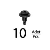 ALPHA AUTO PART Toyota Sienna Corolla Yaris Camry Avalon için Panjur Klips - 10 Adet