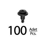 ALPHA AUTO PART Toyota Sienna Corolla Yaris Camry Avalon için Panjur Klips - 100 Adet