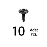 ALPHA AUTO PART Volkswagen Golf Passat Beetle Cabrio Torx (Tork) için Davlumbaz Vida - 10 Adet