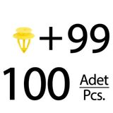 ALPHA AUTO PART Volkswagen, Seat, Audi için Döşeme Klips- 100lü