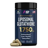 Alpha Flow Liposomal Glutathione 120 Capsul Glutathione Liposomal with VIT C + Phospholipid Antioxidant Complex - Liver Detox and Immune Support. (Renksiz)