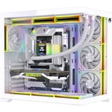 Alpha Neon 7x ARGB Fan Kumanda ve Kontrolcü ATX Boş Bilgisayar Kasası Beyaz