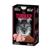 Alpha Spirit Natural Atıştırmalık Hindi Etli Kedi Ödülü 80 gr