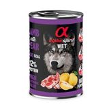 Alpha Spirit Yetişkin Kuzulu Armutlu 400 gr Köpek Konservesi