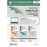 Alpha Test SSM Kit di preparazione Plus. Edizione 2025/2026. Per concorso SSM e MMG. Con esclusivo simulatore online (TestUniversitari)