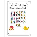 Alphabet food coloring book