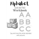 Alphabet Trace and color Workbook