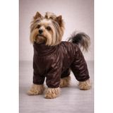 Alphadog Cacao Polarlı Küçük Irk Köpek Yağmurluk Tulumu (5)