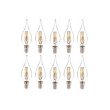 Alpi Aydınlatma 4w E14 Kıvrık 2700k Gün Işığı Led Ampul E14-kg 10'lu Paket