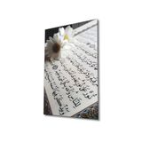 Alpileo Kuran Ayet Dini Islami Alp Özel Cam Tablo