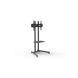 ALPİN Ev Tipi SABİT AYAKLI Salon, Oturma Odası, Balkon Ve Mutfak için Metal TV Ünitesi/Standı 40"inç-75"inç