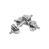 alpin fit Alpin Db-15 Krom Kaplama Metal Dambıl Seti