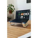 Alpin Organik Pla Ergonomik Laptop Standı / 13 “ & 14 “ - 33,55x24x,3x5