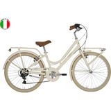 Alpina Milly Italy, 24" Jant, 6 Vitesli Çocuk Bisikleti (Made In Italy) Krem