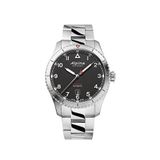 Alpina Startimer Al-525bw4s26b Gümüş Çelik Erkek Kol Saati - Siyah