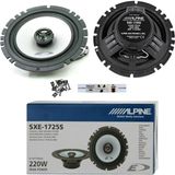 Alpine 16CM Hoparlör - Alpine SXE-1725S Kapı Hoparlörü 16 cm - Alpine Profesyonel Hoparlör 16CM