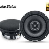 Alpine Status Çözünürlüklü 6,5 inç 16,5 cm Koaksiyel Hoparlörler