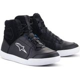 Alpinestars Chrome Drystar Korumalı Motosiklet Botu Siyah Beyaz Mavi - Siyah - Beyaz - Mavi - 45