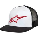 Alpinestars Corp Trucker Şapka Beyaz Siyah