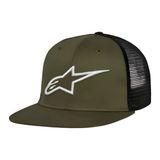 Alpinestars Corp Trucker Şapka Yeşil Siyah