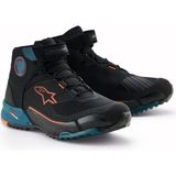 Alpinestars Cr-X Drystar Korumalı Motosiklet Botu Siyah Mavi Oranj - 45