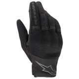 Alpinestars Erkek Bakır Motosiklet Binici Eldiveni, Siyah, S