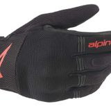 Alpinestars Erkek Bakır Motosiklet Sürüş Eldiveni, Siyah/Kırmızı, S