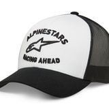 Alpinestars Erkek Triple Trucker Şapka Beyzbol Şapkası, Beyaz/siyah/beyaz., Tek Beden