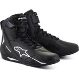 Alpinestars Faster-4 Korumalı Motosiklet Botu Siyah Beyaz - Siyah - Beyaz - 43