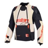 Alpinestars Halo Pro DS Korumalı Motosiklet Montu Krem Siyah