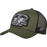 Alpinestars Heritage Patch Trucker Şapka Yeşil Siyah