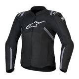 Alpinestars Honda Stella T-SPS Air V2 Korumalı Kadın Motosiklet Montu Siyah Beyaz Gri