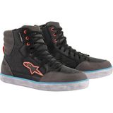 Alpinestars J-6 Wp Kanvas Korumalı Motosiklet Botu (Siyah / Mavi) - 41