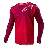 Alpinestars Racer Tactical Hoen Graphite Hana Motokros Mars Kırmızı Bordo Erkek Forma