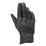 Alpinestars Rayburn V2 Korumalı Deri Motosiklet Eldiveni Siyah